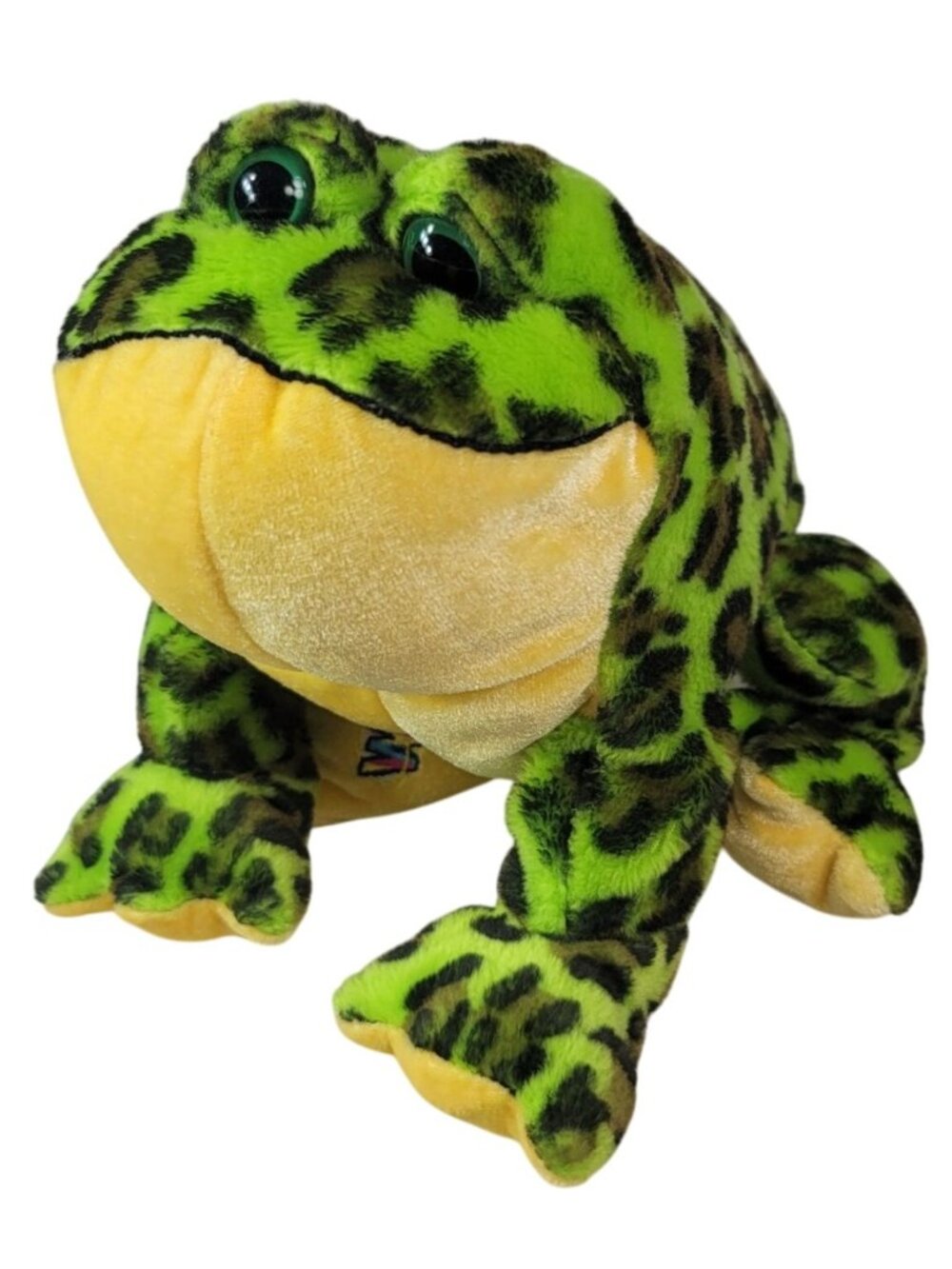 Webkinz Bullfrog Plush Toy Green Toad Frog Stuffed Animal Ganz No Codes HM114